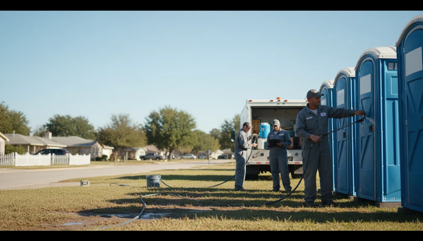 Long-Term Portable Toilet Rental in Oklahoma near me